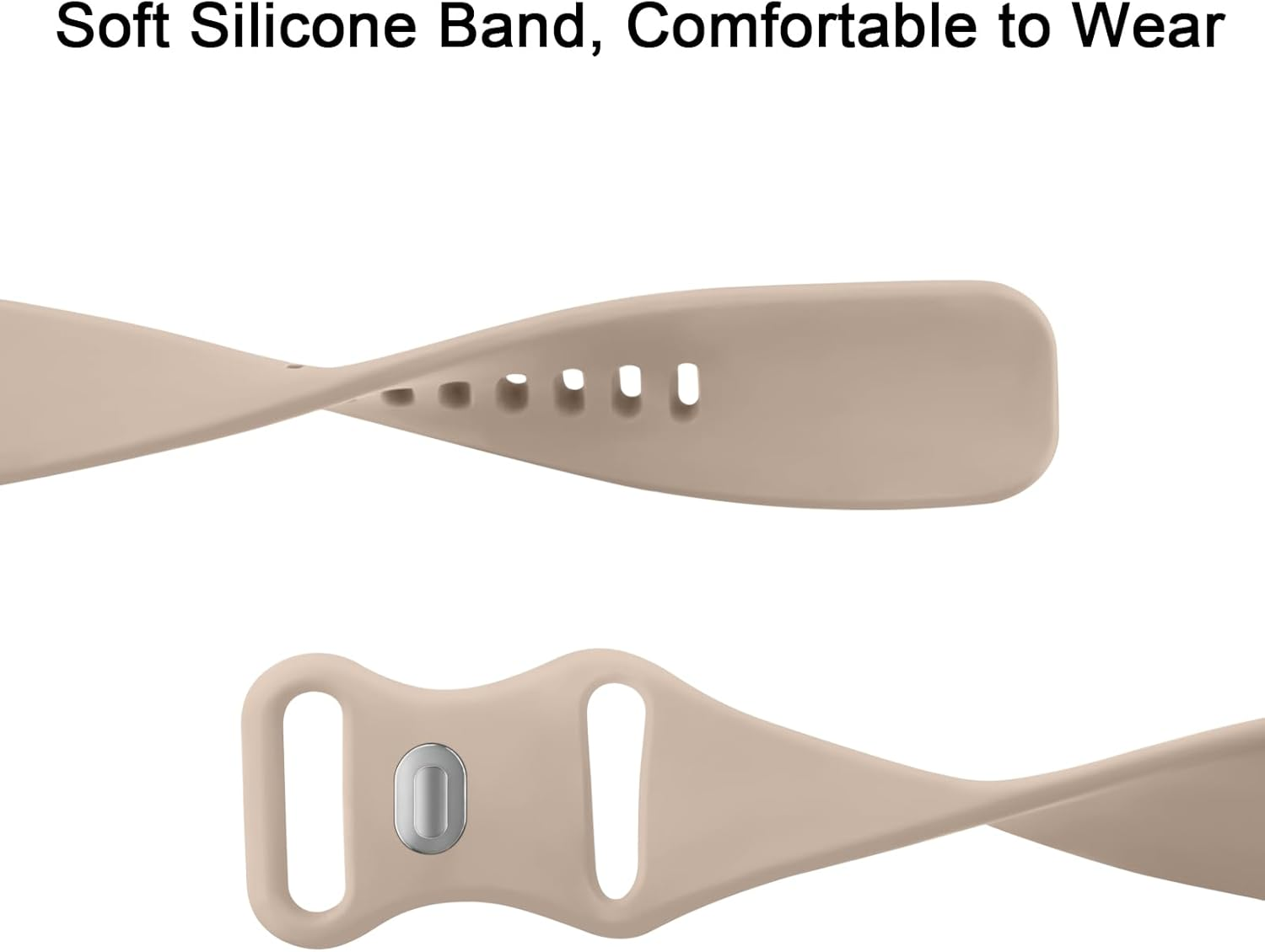 3 Pack Silicone Straps for Google Pixel Watch 3 41Mm Bands/Pixel Watch 2 Band Women Men, Comfortable Adjustable Sports Replacement Strap for Google Pixel Watch 3 41Mm/2/1 image number 6