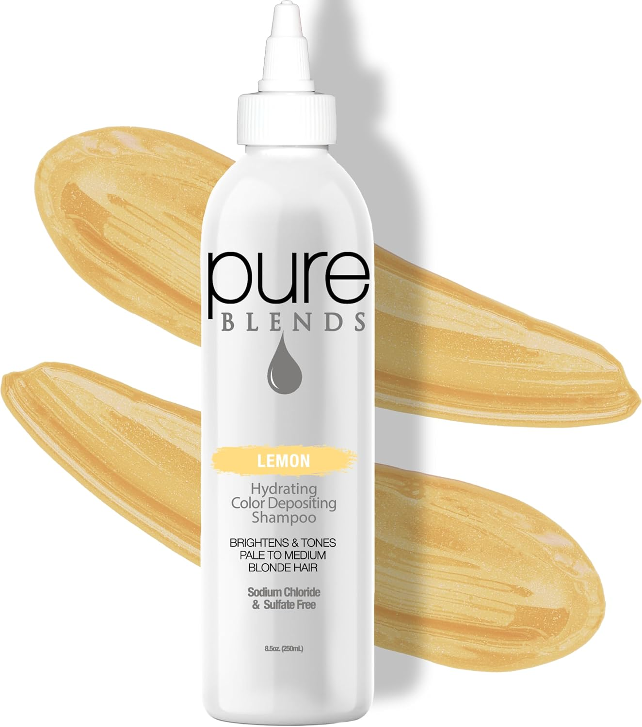Pure BLENDS Lemon Colour Depositing Shampoo 250 Ml image number 2