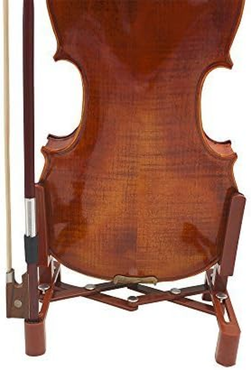 Musical Instrument Stand with Bow Holder for Violin Stand, Portable, Adjustable and Foldable image number 4