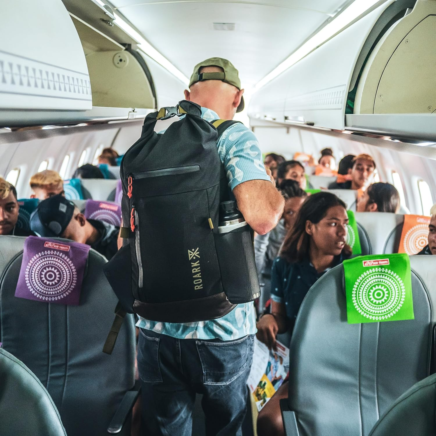 Roark Passenger 27L 2.0 Backpack, Travel Day Pack with Laptop Storage - Black image number 4