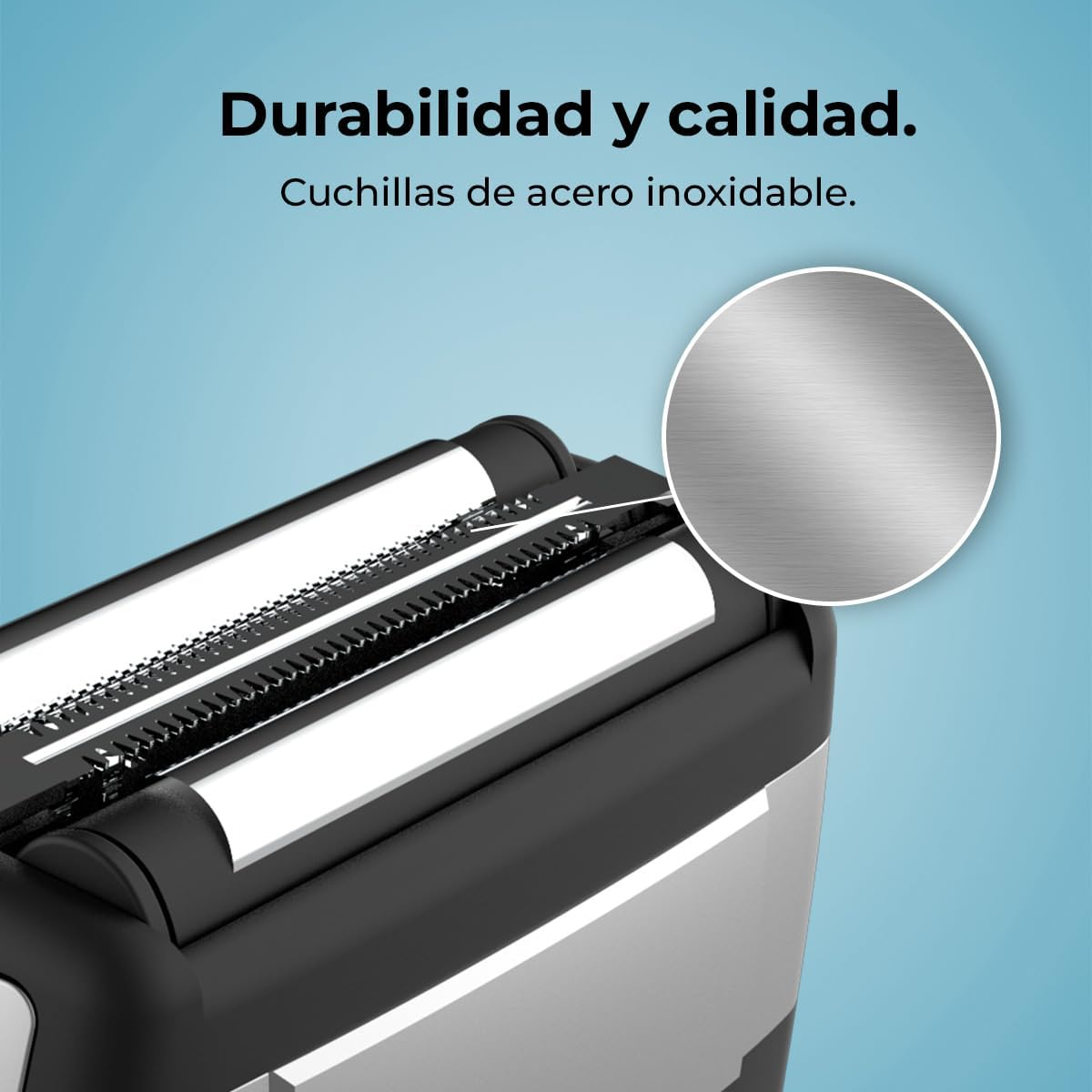 Cecotec Precisioncare X-Trimm Wireless Triple Beard Trimmer with 3 Stainless Steel Blades, Display, 60 Minutes Working Time, IPX6