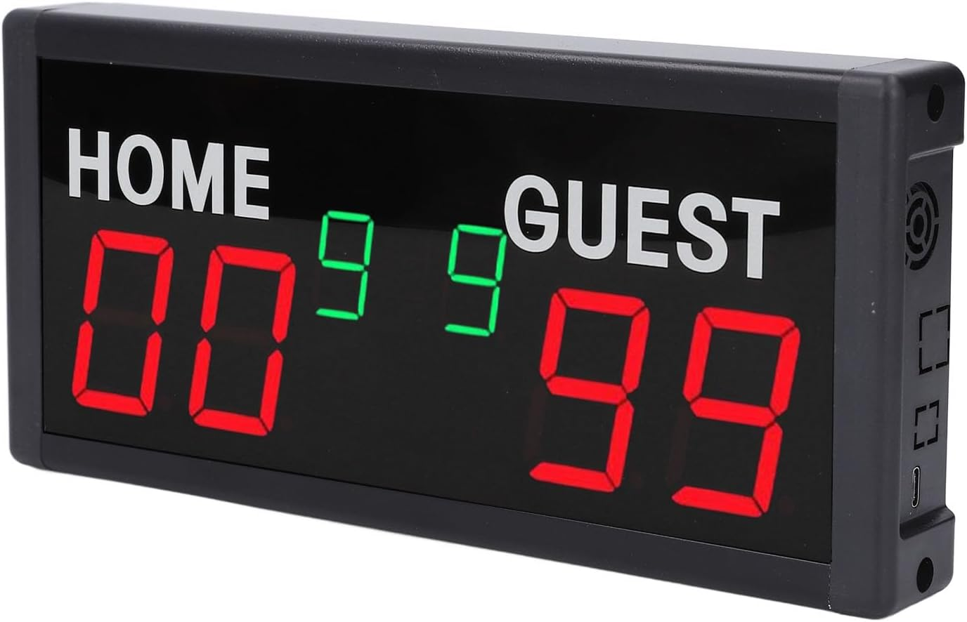 Portable Electronic Scoreboard, LED Digital Score Keeper with Remote, 1.8In Display, Score Keeper for Baseball, Tennis, Volleyball image number 4