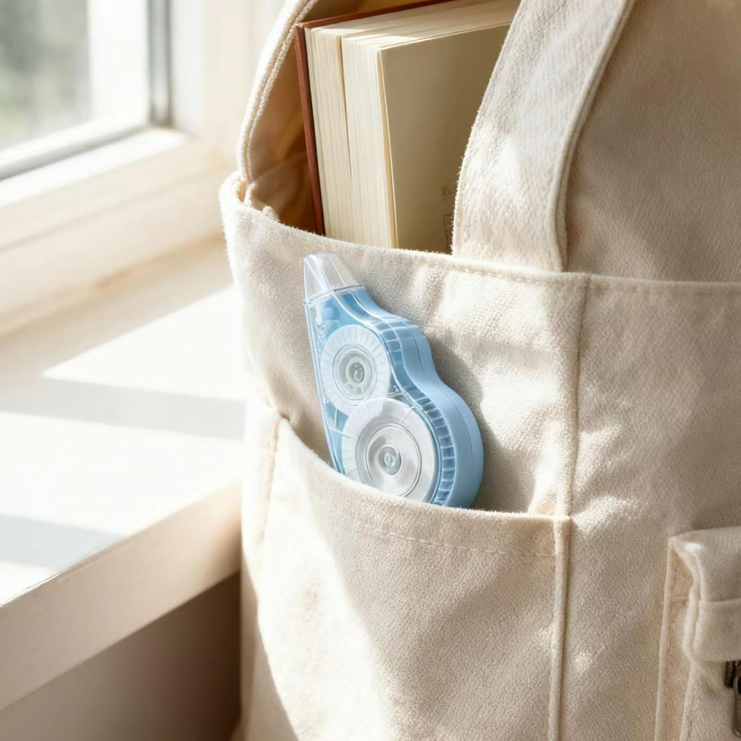 6 Pack Mini Correction Tape, Differentcolor Cute Transparent White Out Tape for School Office Supplies, Instant Dry Correction Tape for Students, Girls Stationery (6 Colors) image number 2