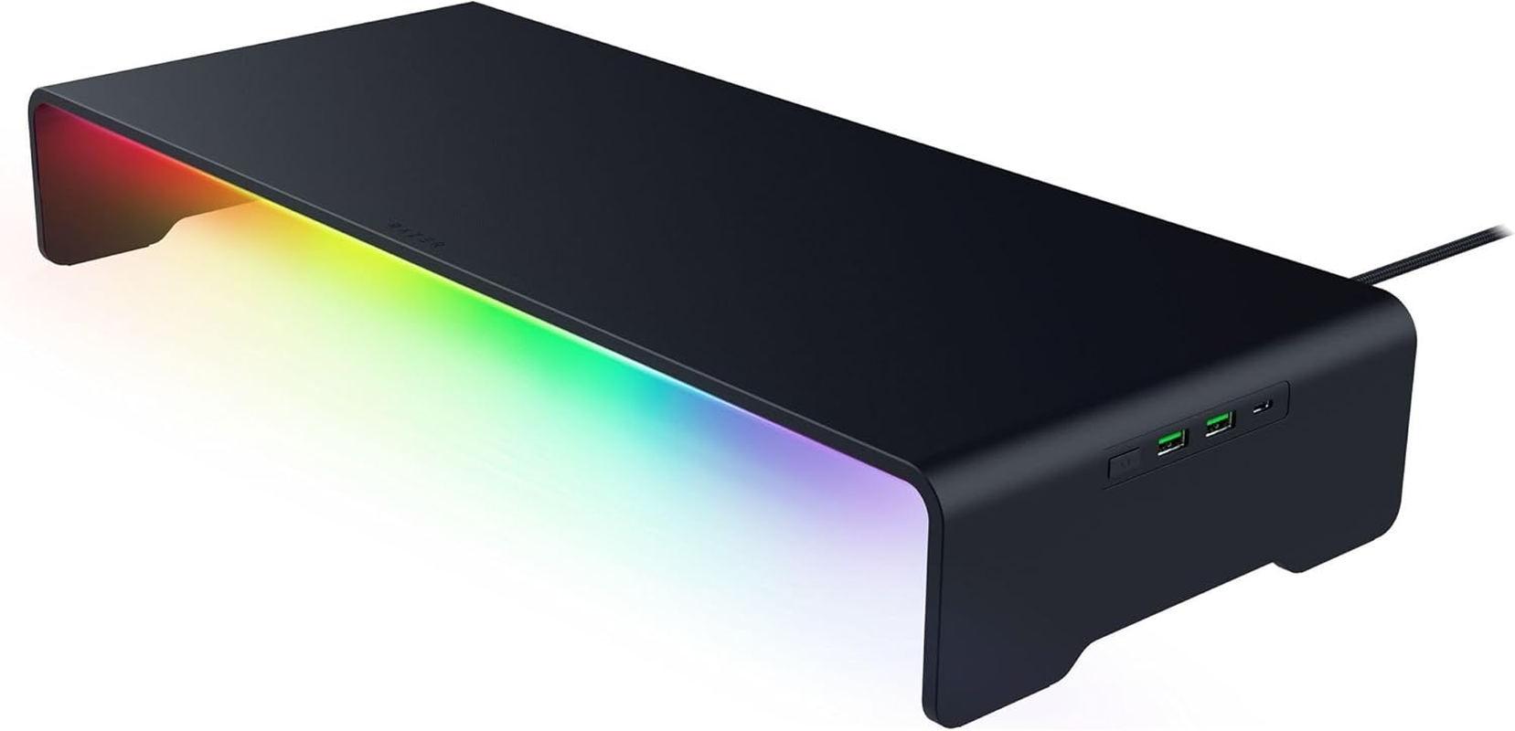 Razer Monitor Stand Chroma - Aluminum Monitor Stand with 4-Port USB C Hub