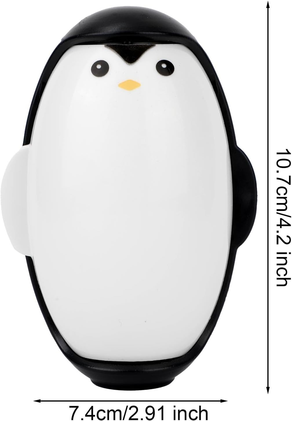 Penguin Lint Roller, Mini Reusable Washable Lint Roller Travel Portable Super Sticky Roller Cute Sticky Lint Remover for Pet Dog Cat Hair Clothes Furniture Sofa image number 1