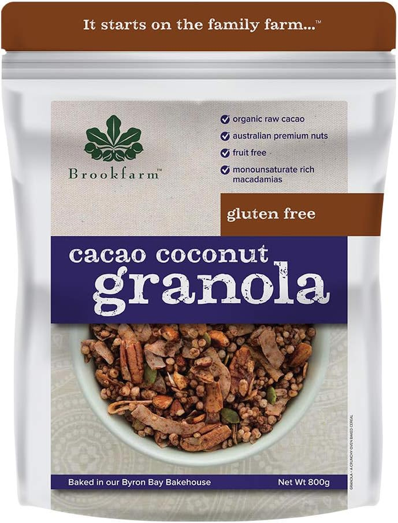 Brookfarm Gluten Free Cacao Coconut Granola, 800 G image number 1