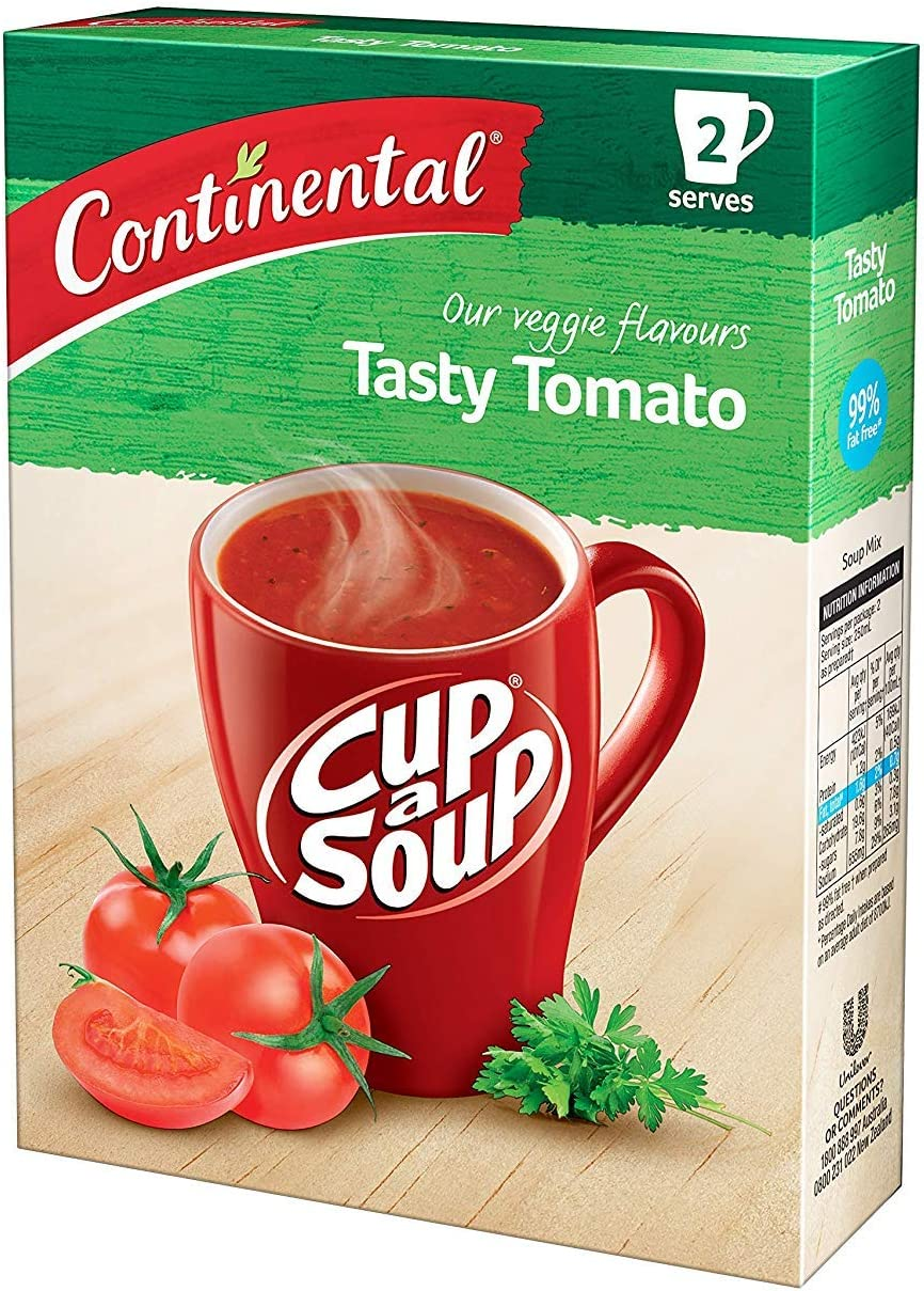 CONTINENTAL Cup-A-Soup | Tasty Tomato, 2 Pack, 54G image number 6