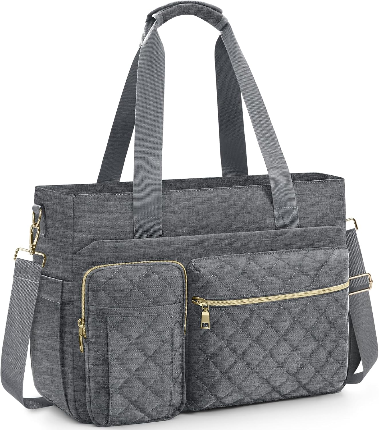 SDYSM Teacher Tote Bag 15.6 Inch Laptop Bag Work Bags for Women Nurse Tote Computer Messenger Shoulder Bags Laptop Briefcase image number 5