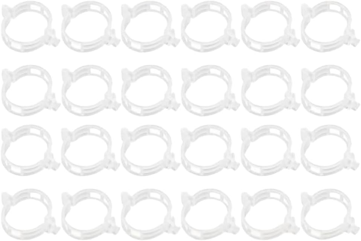 100 PCS Plant Support Clips, Tomato Clips, Garden Clips to Grow Upright Makes Plants Healthier, Plant Ties for Tomato Cucumber Flower Squash Vine, Plant Clip for Support,Tomato Vine image number 6