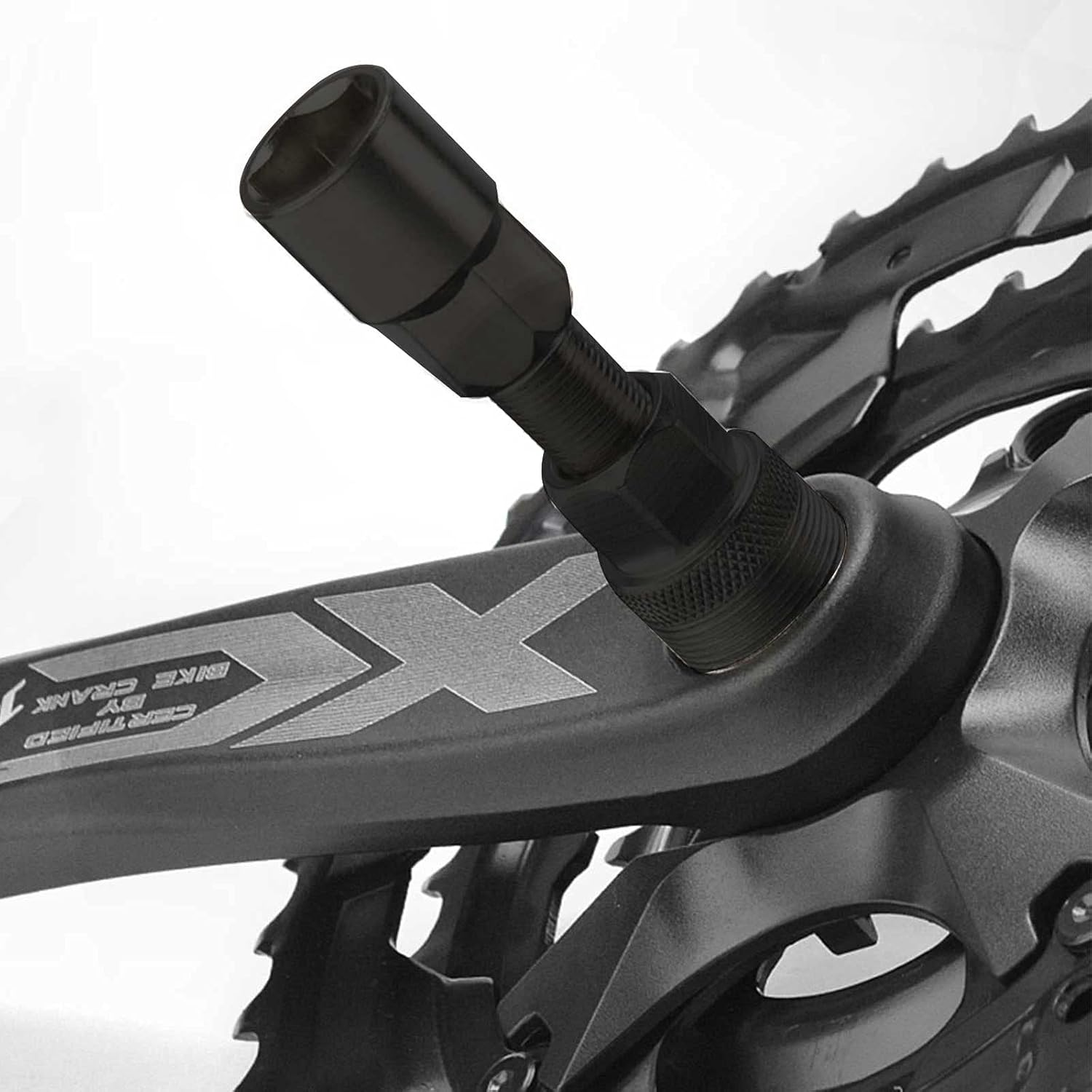 Bicycle Crank Remover, Bicycle Crank Extractor Puller Mountain Bike Crankset Tool Crank Arm Puller Cycling Crank Pulley Tool Crank Removal Tool Square Taper Crank Puller Tool Chainset Removal Tool