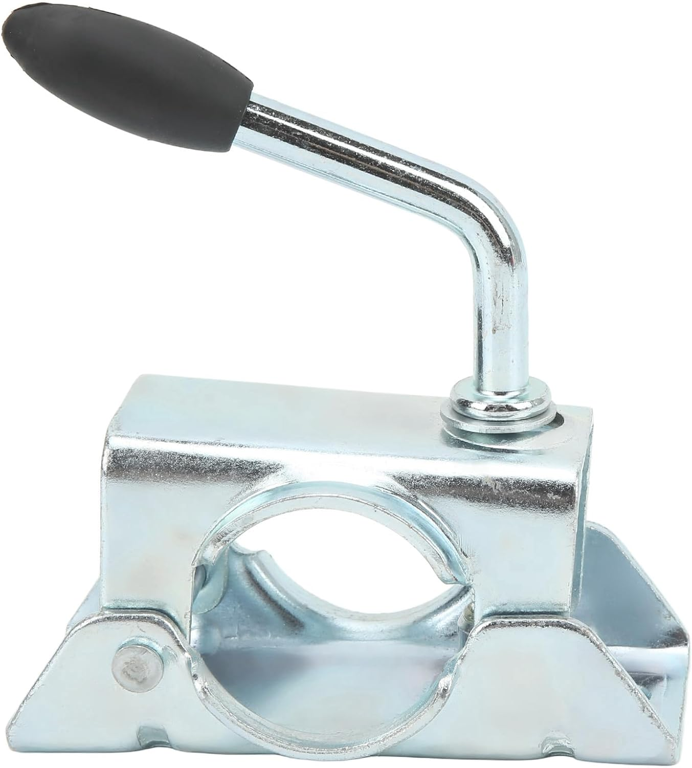 Split Fixing Bracket with Clamp, Practical 48Mm/1.89In Heavy Duty Rustproof Professional Wheel Holder for Camper Trailer