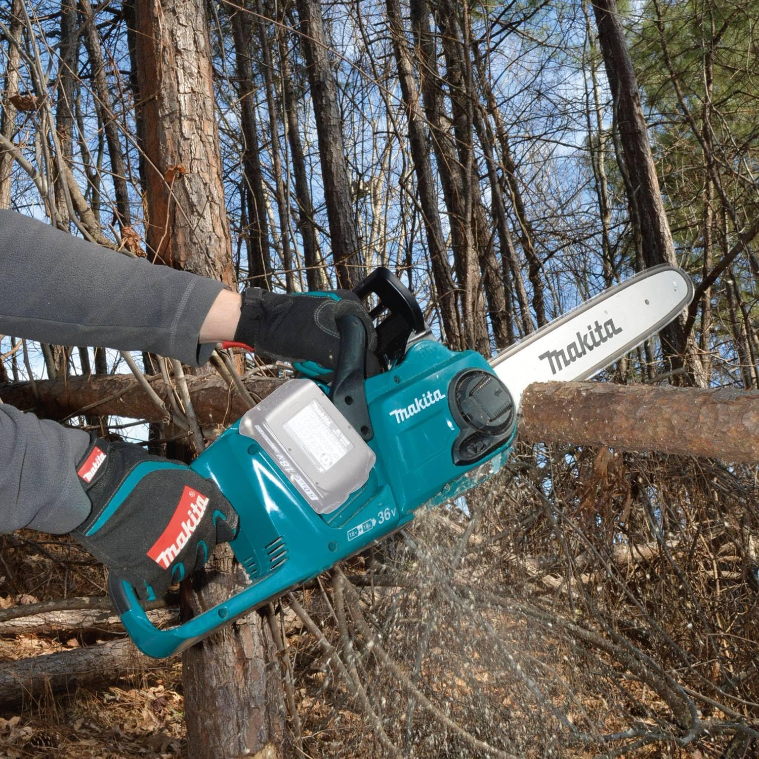 Makita XCU03Z 36V (18V X2) LXT&reg; Brushless 14" Chain Saw, Tool Only