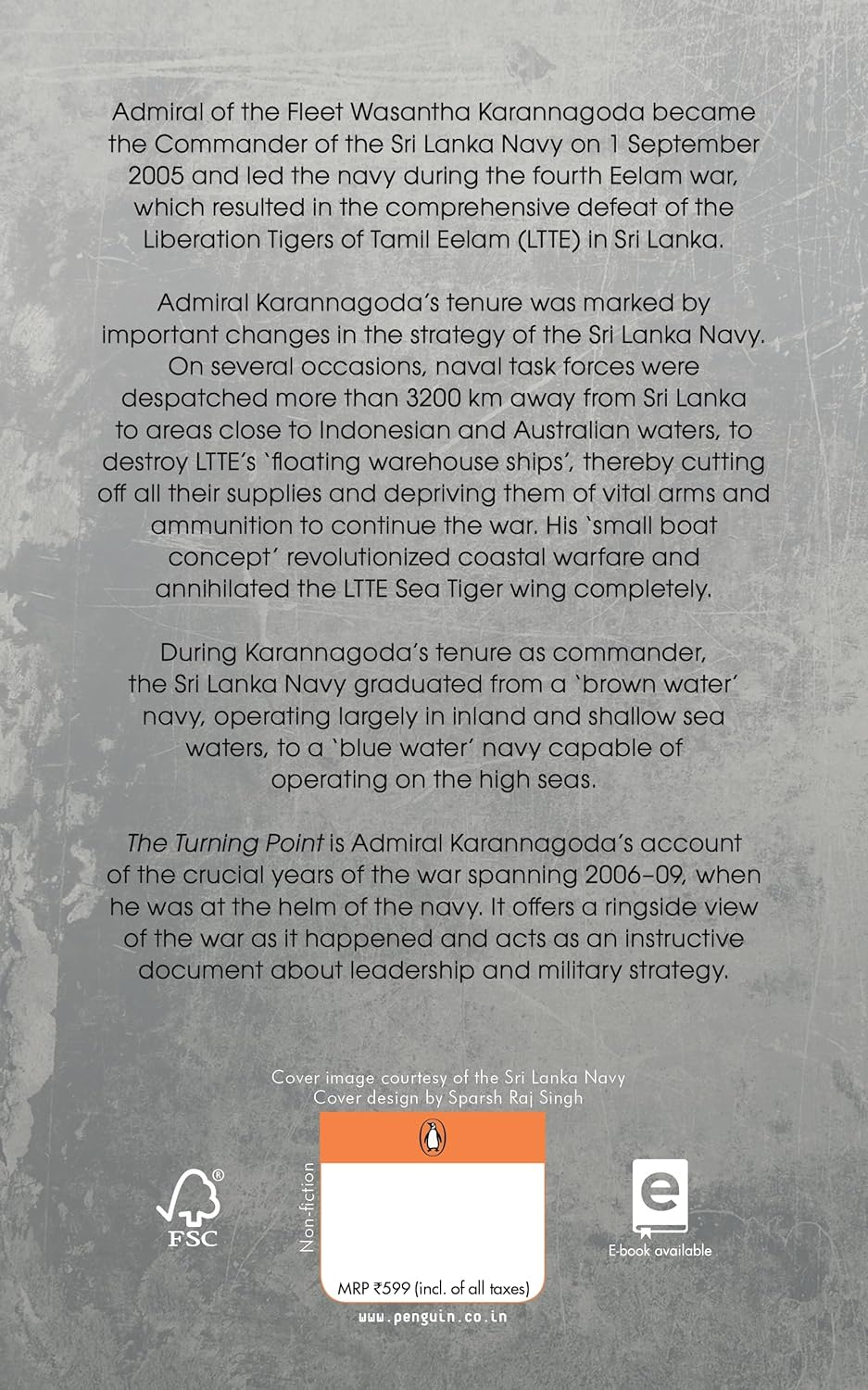 The Turning Point: the Naval Role in Sri Lanka'S War on Ltte Terrorism image number 1