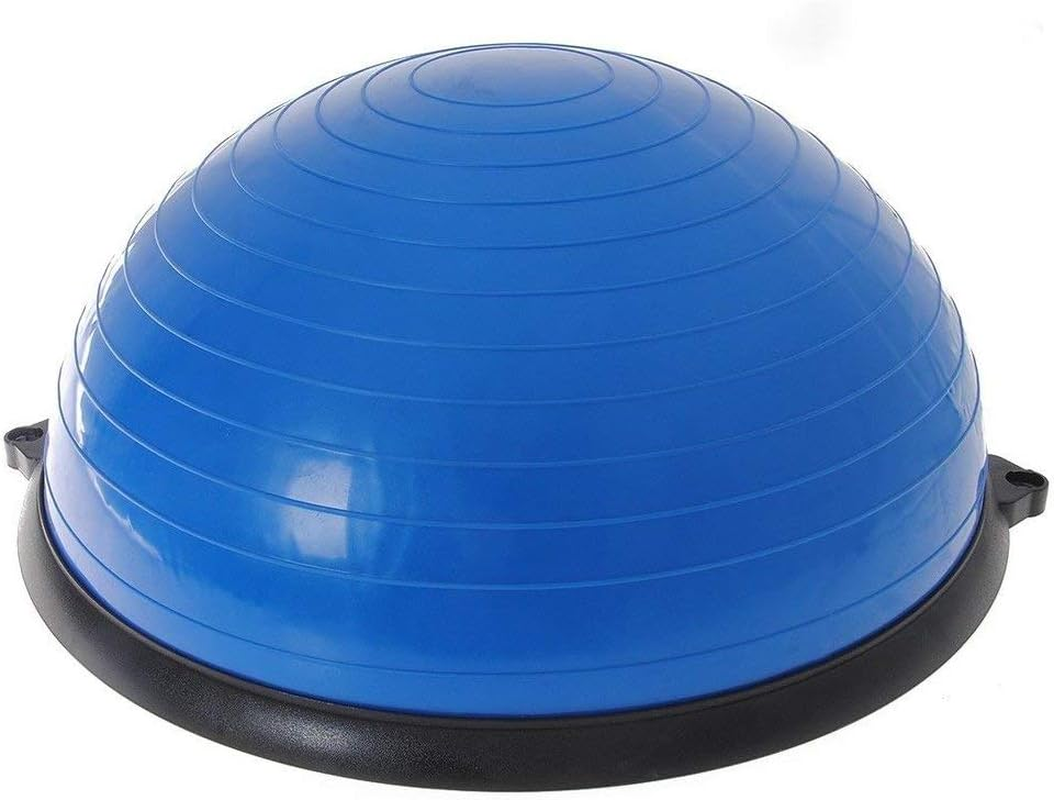 Gym Balance Core Ball with Resistance Strap and Free Pump Half Sphere Gym Balance Ball Outdoor and Sports Equipment for Core Stabilization and Balance Training image number 3
