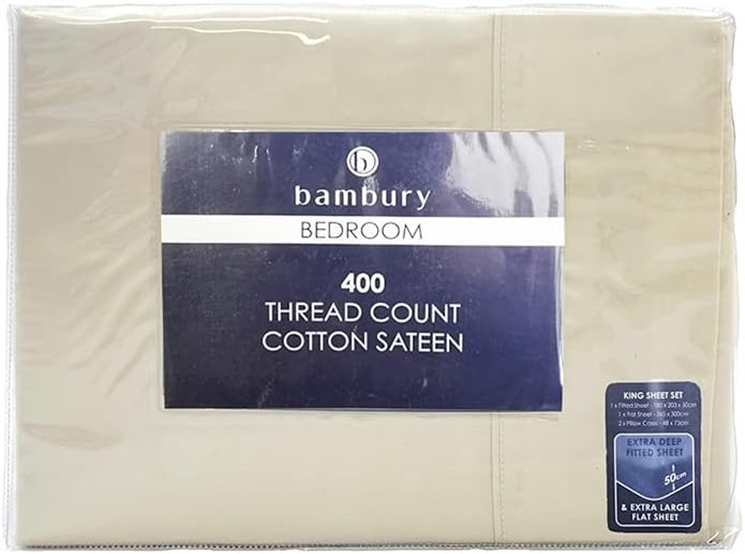 Bambury Linen Sheet Set, King Bed, Hazel