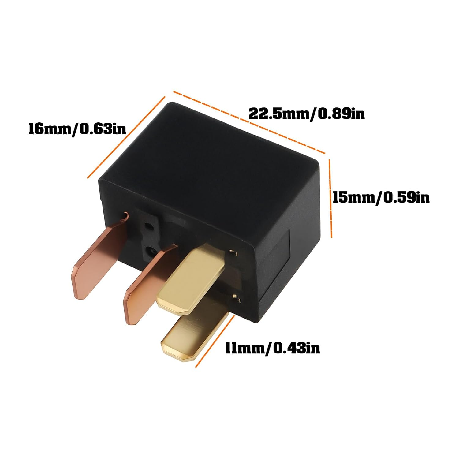 1X DC 12V Micro 4 PIN Automobile Relay ACV31012 Compatible with Renault Compatible with Nissan image number 2