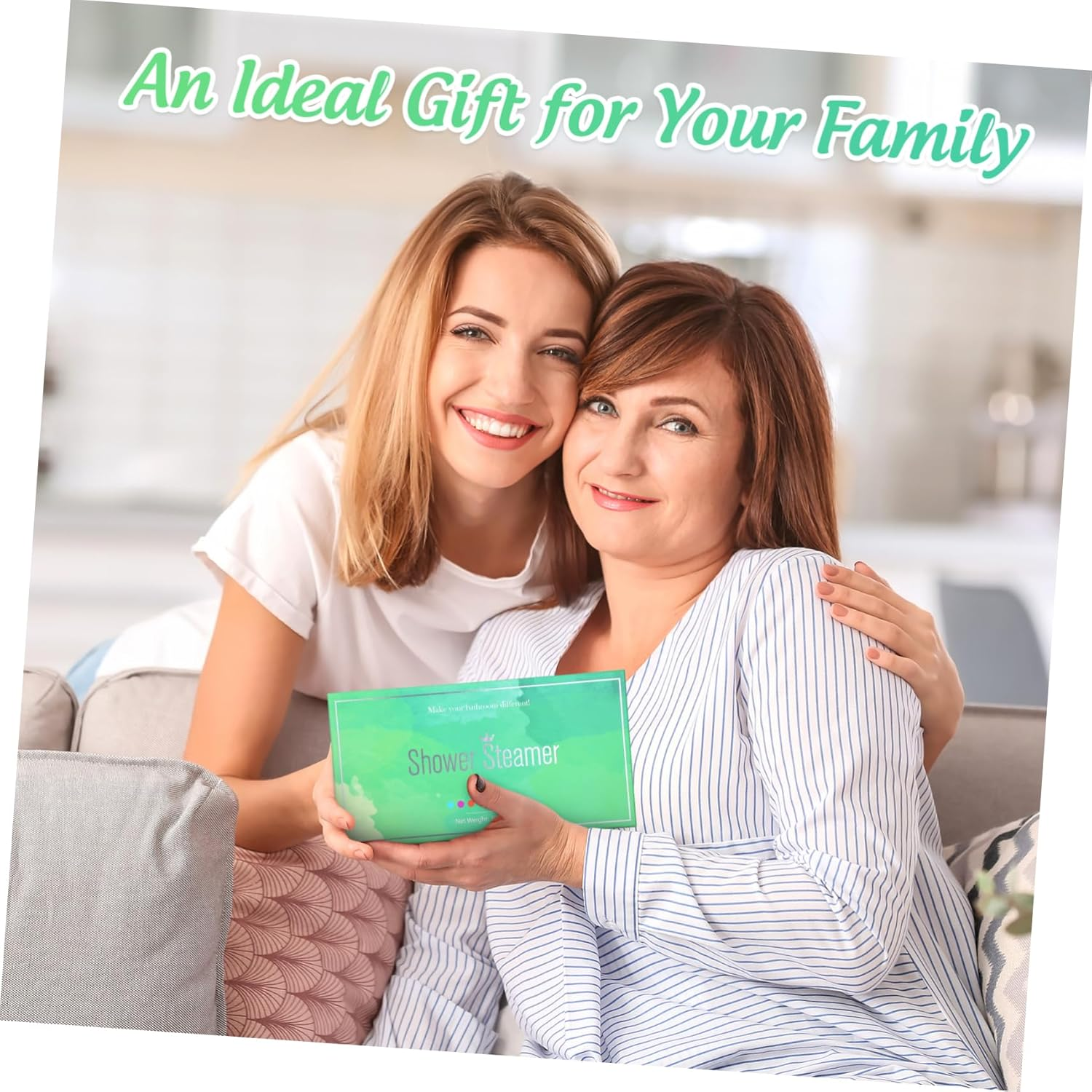 NULYLU Shower Set Aromatherapy Tablets for Relaxation Essential Oil Bath Salts Dried Flower Bath Tablet image number 3