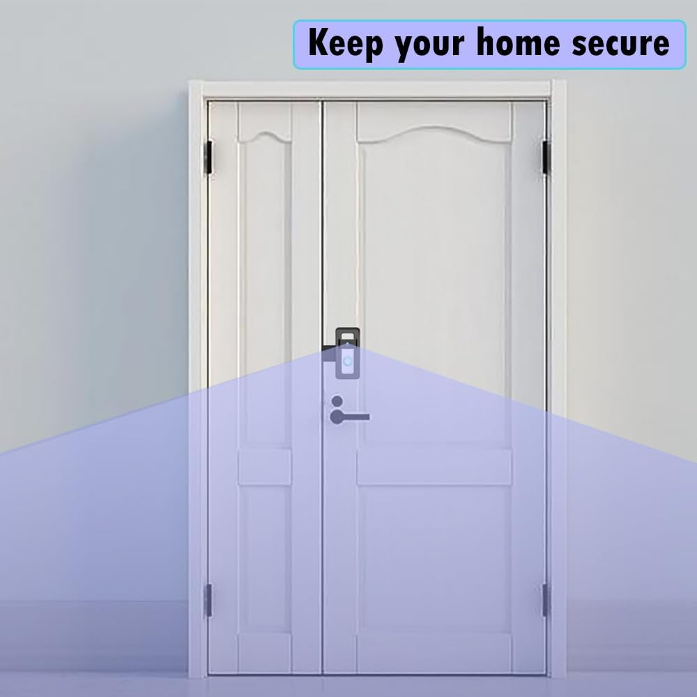 IRONA Anti-Theft Ring Video Doorbell Mount, No-Drill Mounting Bracket for Ring Doorbell,Waterproof Bracket for Ring&Blink Video Doorbell, Easy Installation, Black image number 4