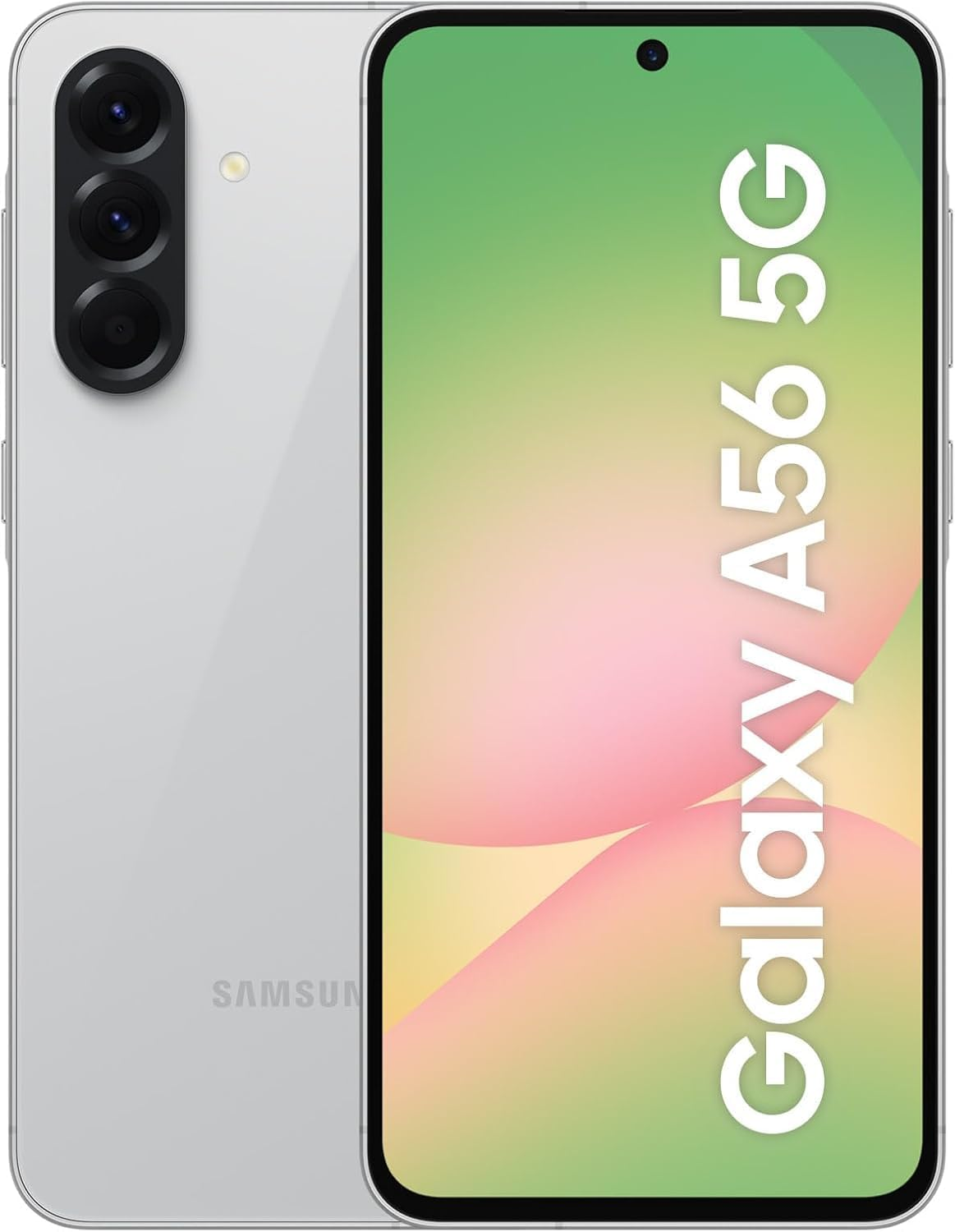 Samsung Galaxy A56 5G, Android Smartphone, 128GB Storage, 8GB RAM, Awesome Graphite, 6X OS Upgrades, Large Display, Long Battery Life (UAE Version)