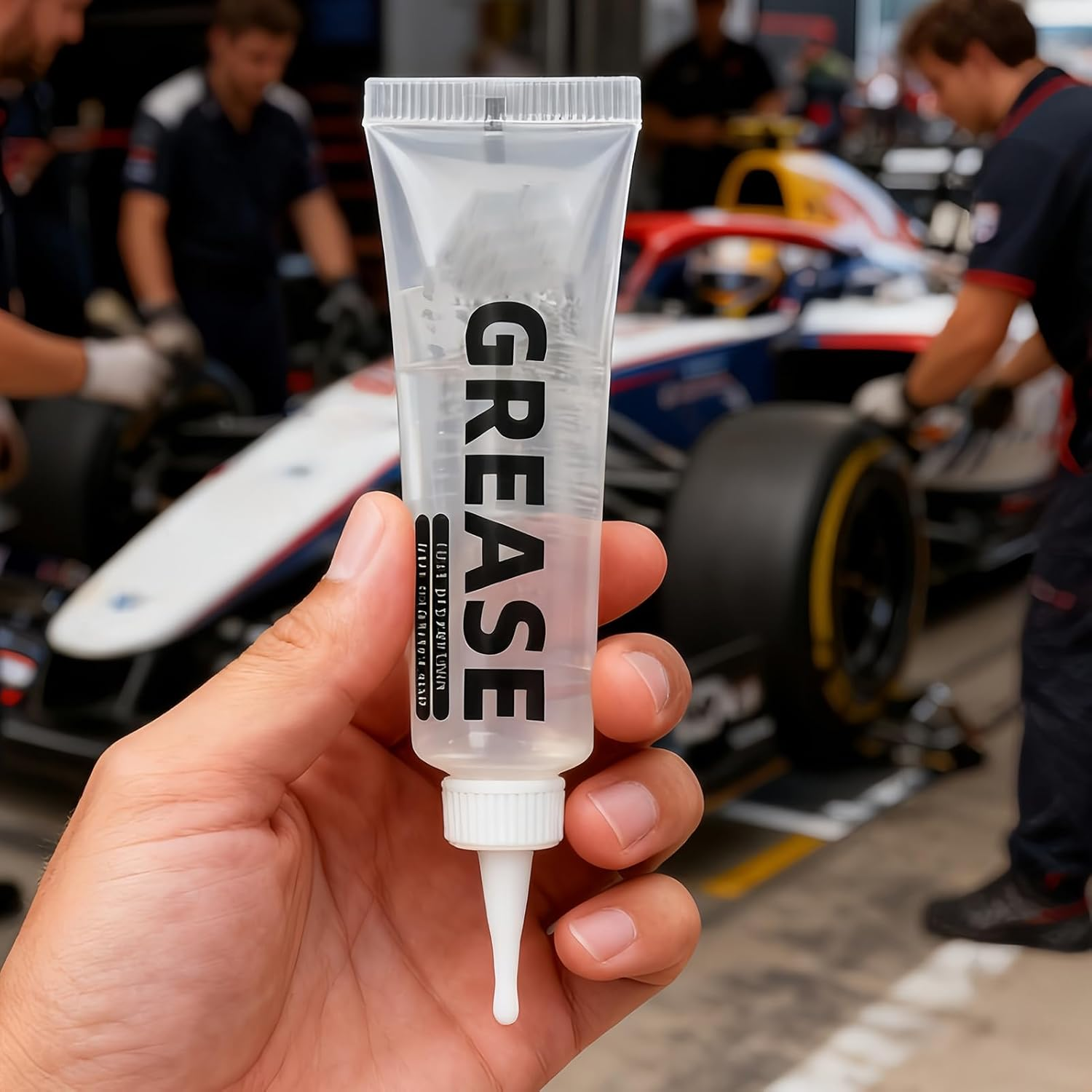 Wheel Bearing Grease,10 Piece High-Temperature Lubricant - Lubricant for Car Door,For Brake Door Garage Chain Trailer Machinery Gears image number 3