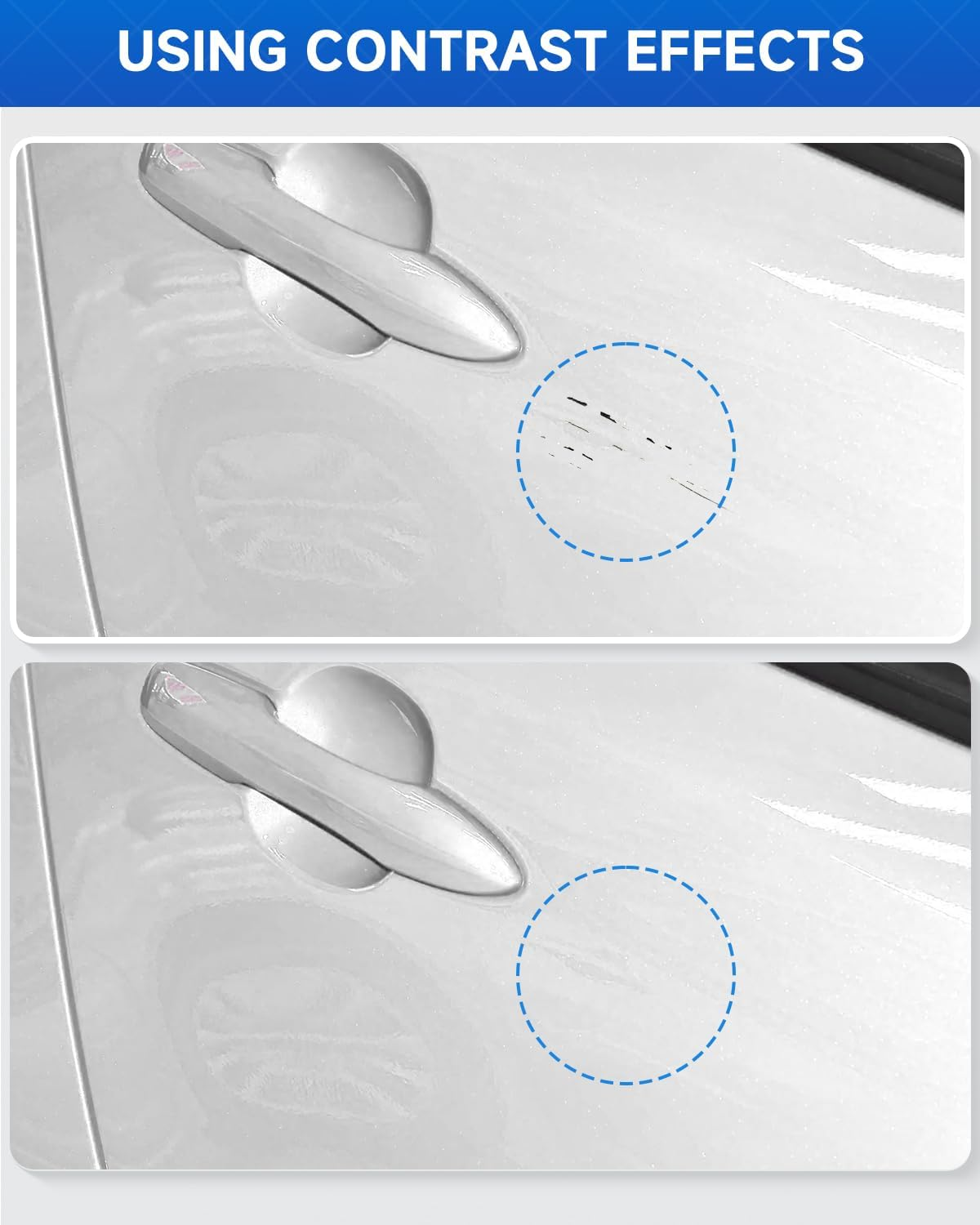 RSACET A1 Winter White Touch up Paint Compatible with Ford Exact Match Touch up Paint Car Scratch Repair