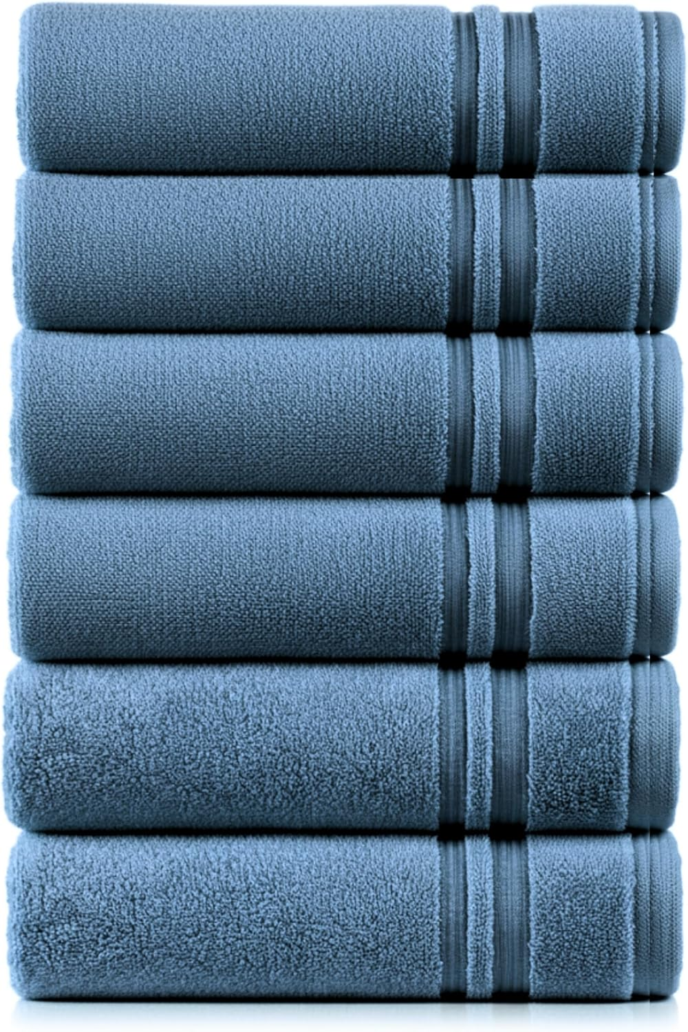 Egeria Manhattan Gold Wash Glove, 16 X 21 Cm, Soft and Gentle Cleaning Glove for Bath & Shower, Durable & Absorbent Wash Cloth, Ideal for Daily Skin Care, Mount, Pack of 6 image number 2