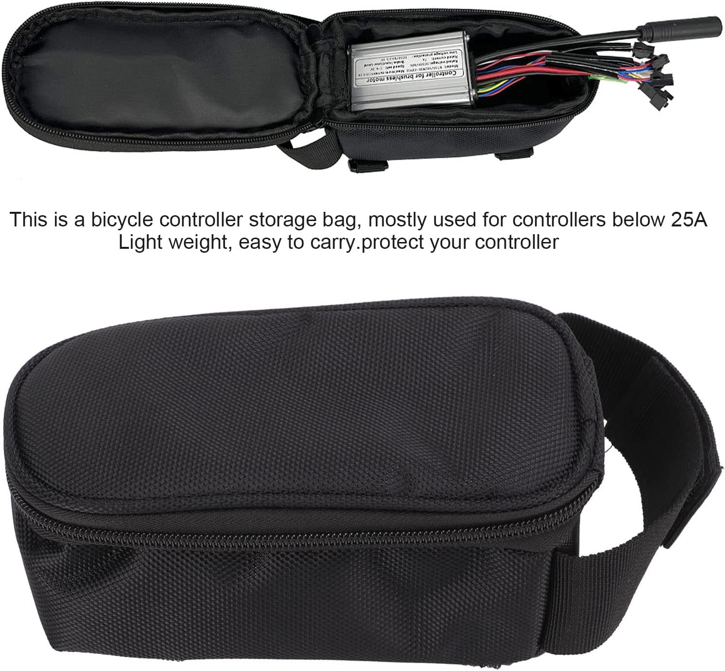 E-Bike Controller Bag E-Bike Battery Bag Waterproof Easy Install for Controllers below 25A image number 6
