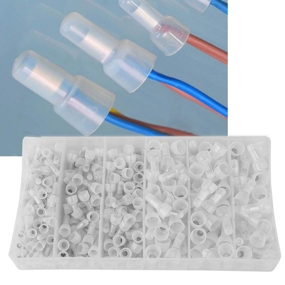 300Pcs 22-16/16-14/12-10 Gauge Close End Cap Crimp Terminals Connectors Kit image number 3