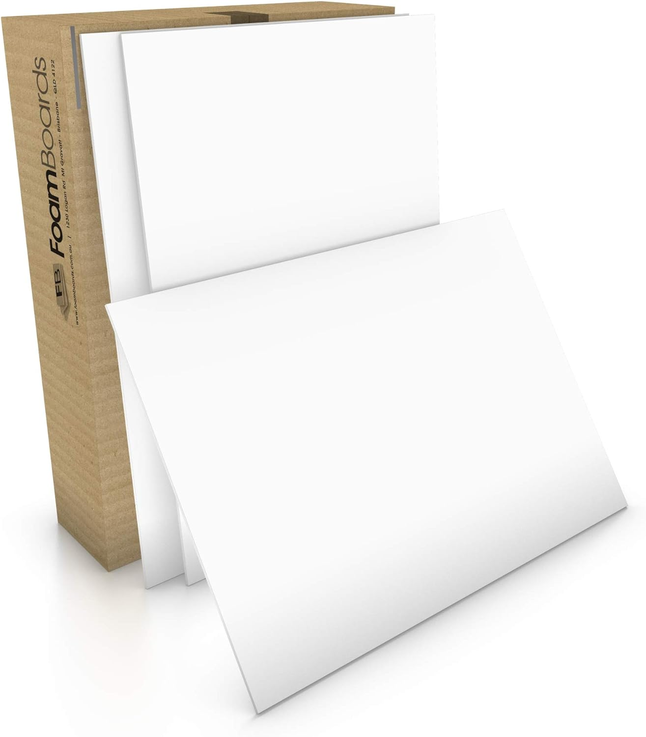 Foamboards Australia - White Acid-Free Foamboard 5Mm Thick - A3 420 X 297Mm Sheet Size - Pack of 10