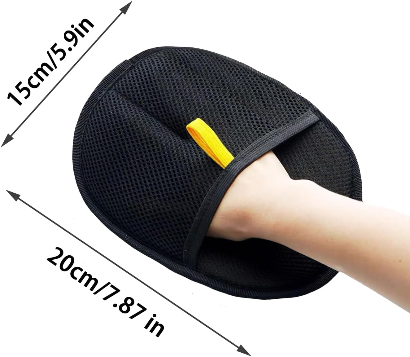 Pack of 2 Fur Magnets, Fur Magnet Gloves, Cat Hair, Pet Gloves, Pet Hair Gloves for Cleaning Clothes and Furniture, for Cats and Dogs image number 3