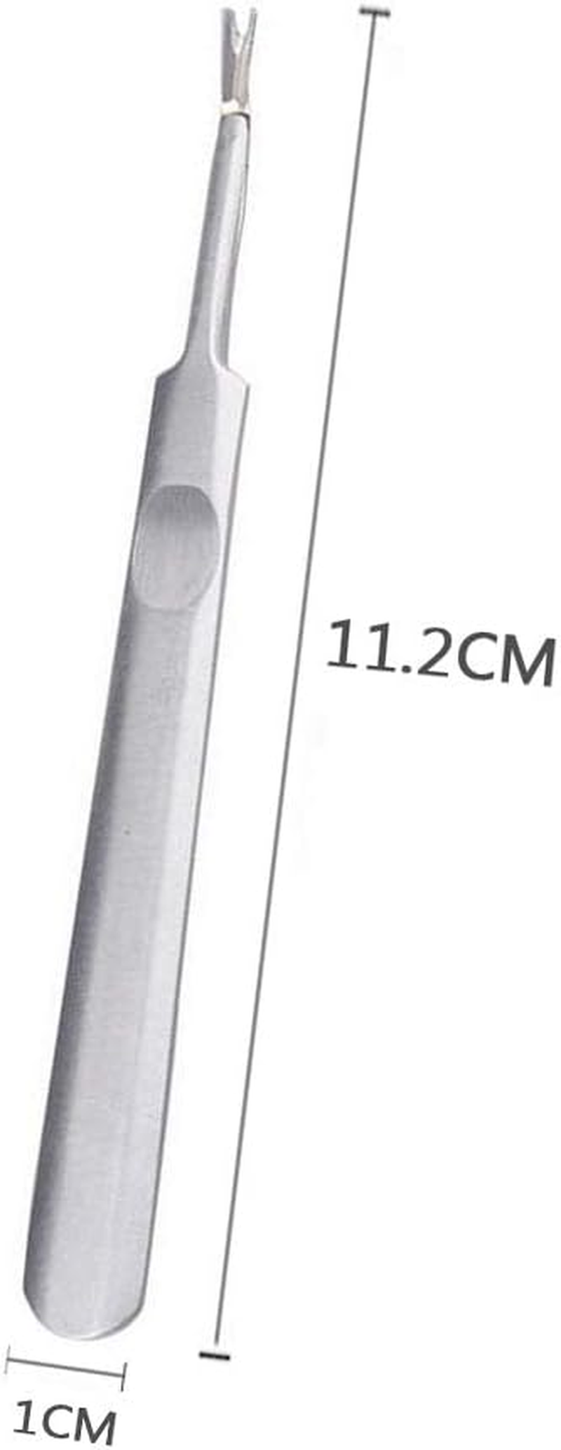 VASANA Stainless Steel Professional Nail Care Cuticle Trimmer Pusher Remover Hangnails Nails Cleaner Scissors Dead Skin Remover Nipper Clipper/Manicure Tool for Adult image number 5