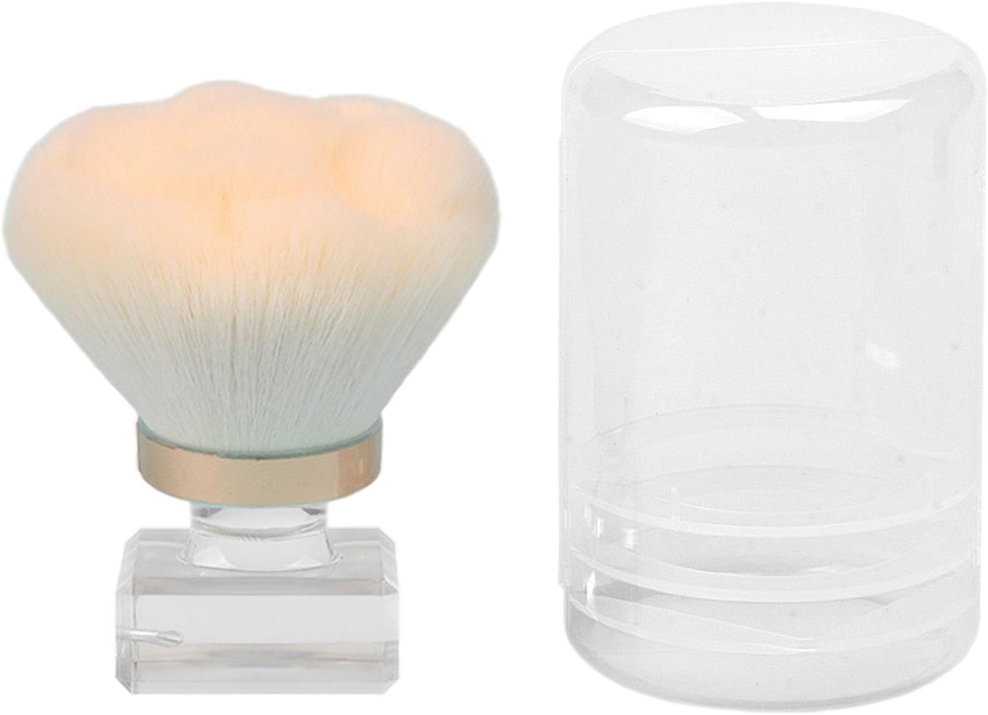 Nail Dust Brush - Acrylic UV Gel Nail Arts Kabukis Nail Brushes | Dust Powder Remover Cleaner Brush, Acrylic Nail Arts Manicure Dust Cleaner Brush image number 3