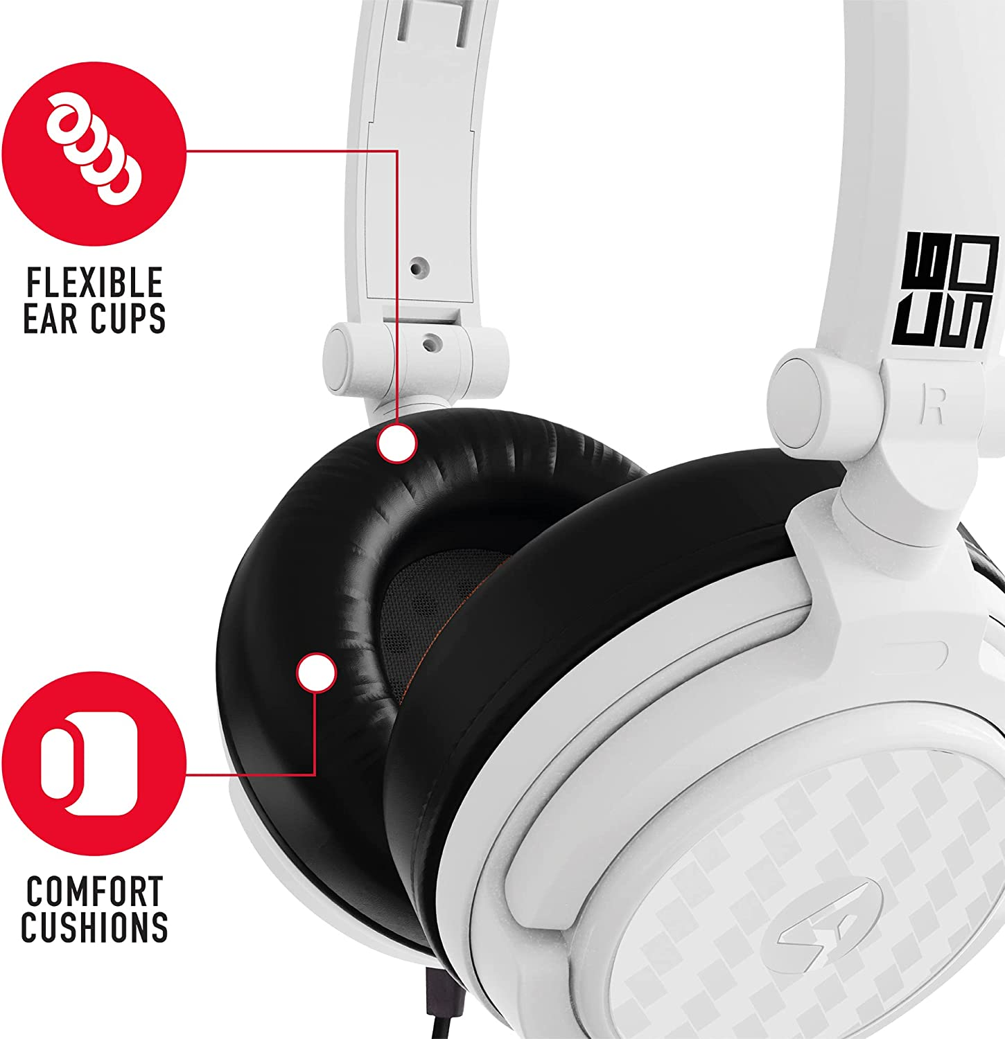 4Gamers Premium Travel Kit for Nintendo Switch & Switch Lite - Black/White image number 1