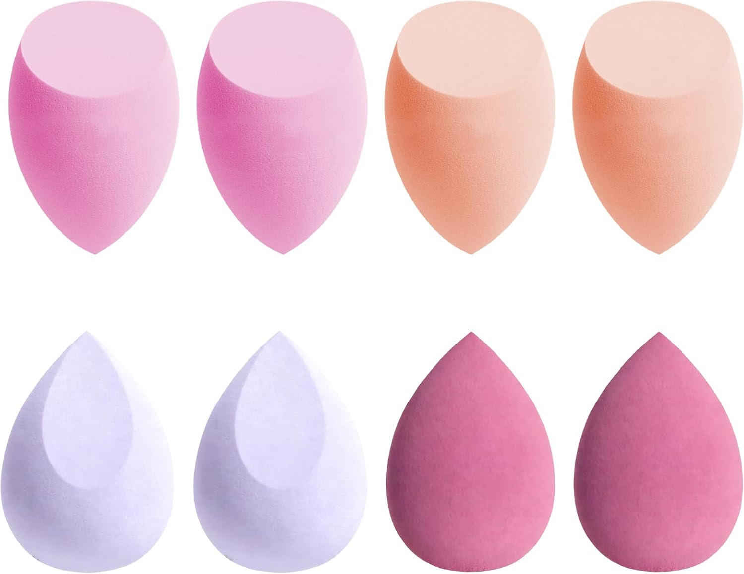 8 Pcs Makeup Sponge Set, Beauty Blender for Liquid Foundation, Powder & Cream, Latex-Free Cosmetic Sponges with Ergonomic Design, Perfect for Daily Makeup and Professional Application image number 5