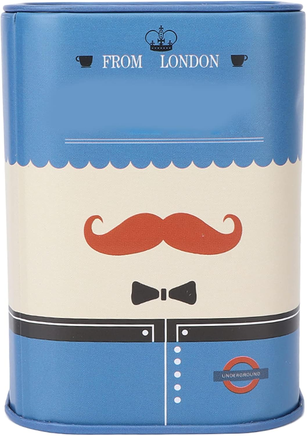 Disposal Blade Container, Blade Disposal Case Beautiful Practical Easy to Use Compact Structure Smoother for Home(Blue Beard) image number 5