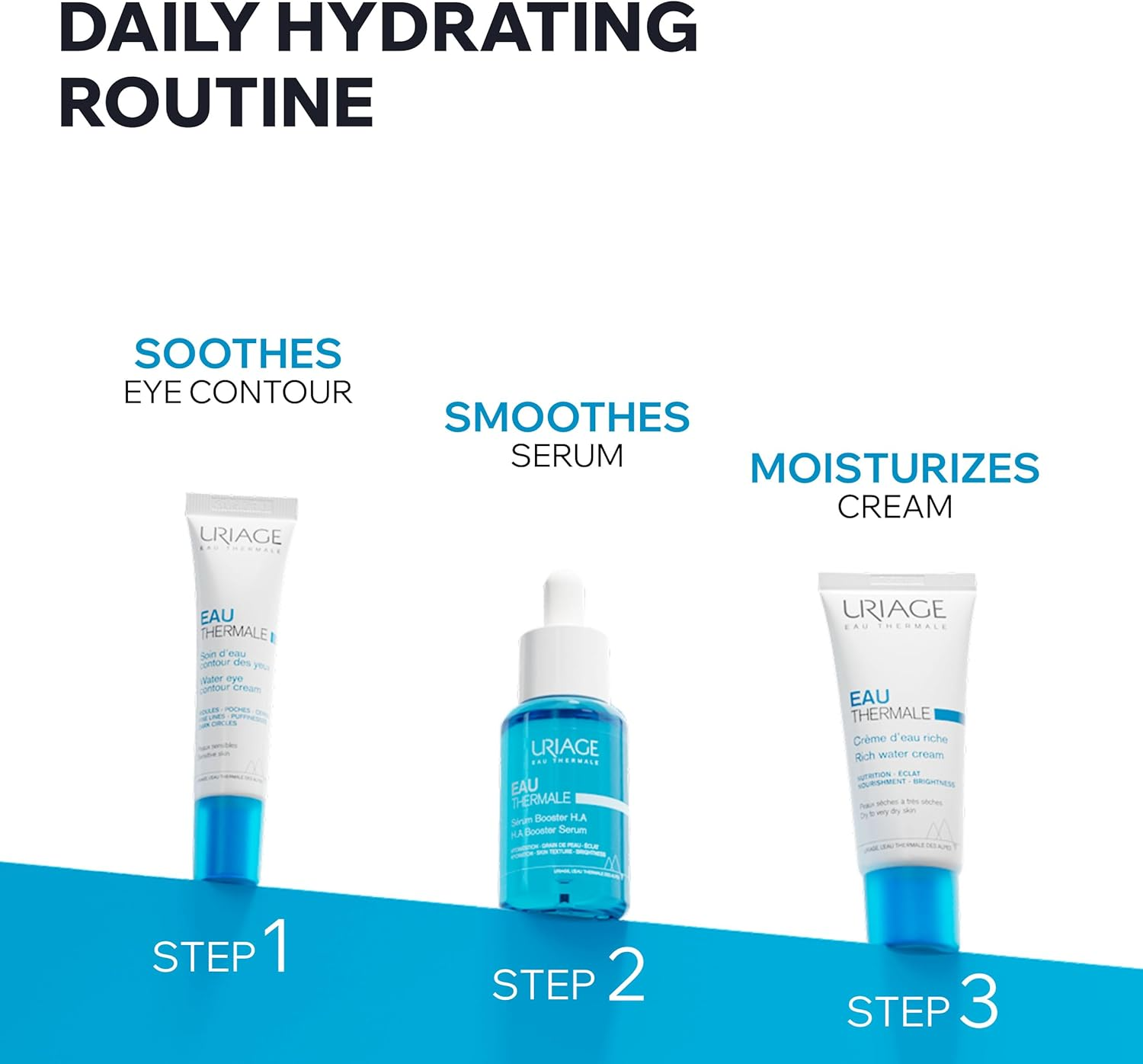 Uriage Eau Thermale Light Water Cream, 40 Ml image number 5