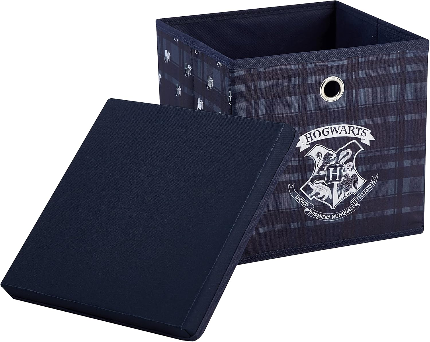 Harry Potter Collapsible Storage Cube with Removable Lid, 10" Wx10 Hx10 D image number 3