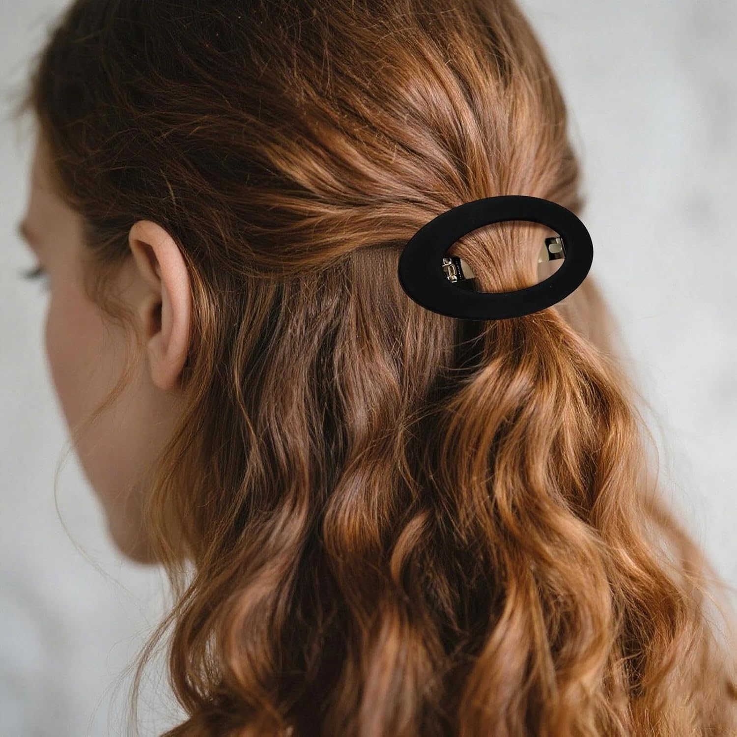Large Hair Clips for Women Simple Matte Hair Clips Vintage Solid Color Fashion Hair Accessories for Thick Thin Hair Pack of 3