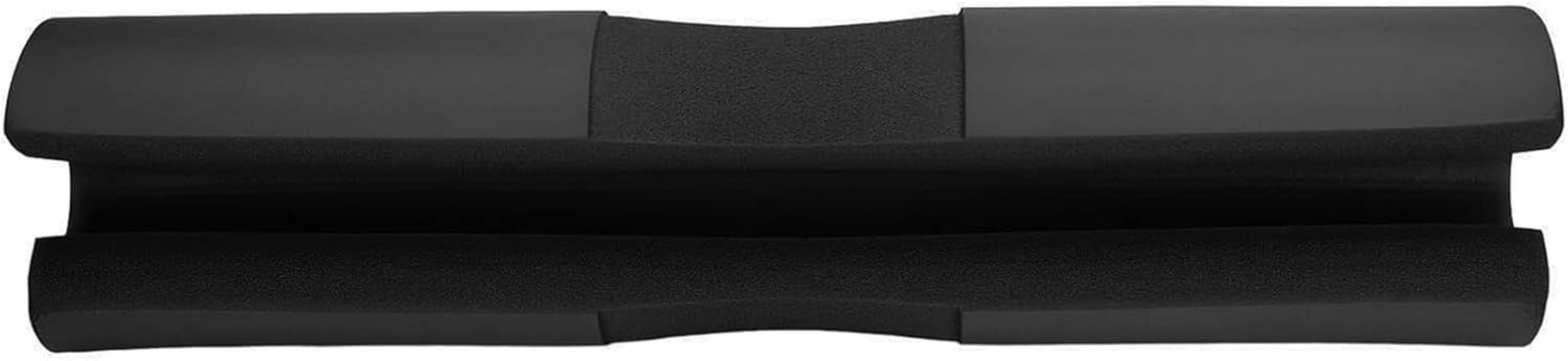 Yeanifeana Barbell Pad - High-Density Foam Sponge Pad for Squats, Weightlifting, Lunges & Hip Thrusts, Perfect Fit Standard and Olympic Bars (Black) - Red image number 2