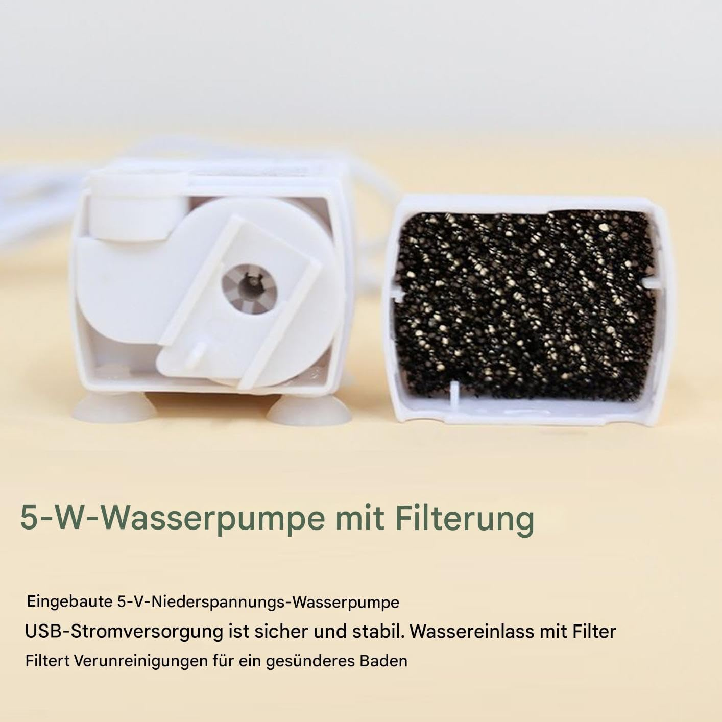 Vgvgaj Bird Shower Bathtub Automatic Bird Bathhouse Budgie Bath Shower with Circulation Tap Circulation Shower Bird Fountain Rechargeable for Budgies and Small Birds image number 3