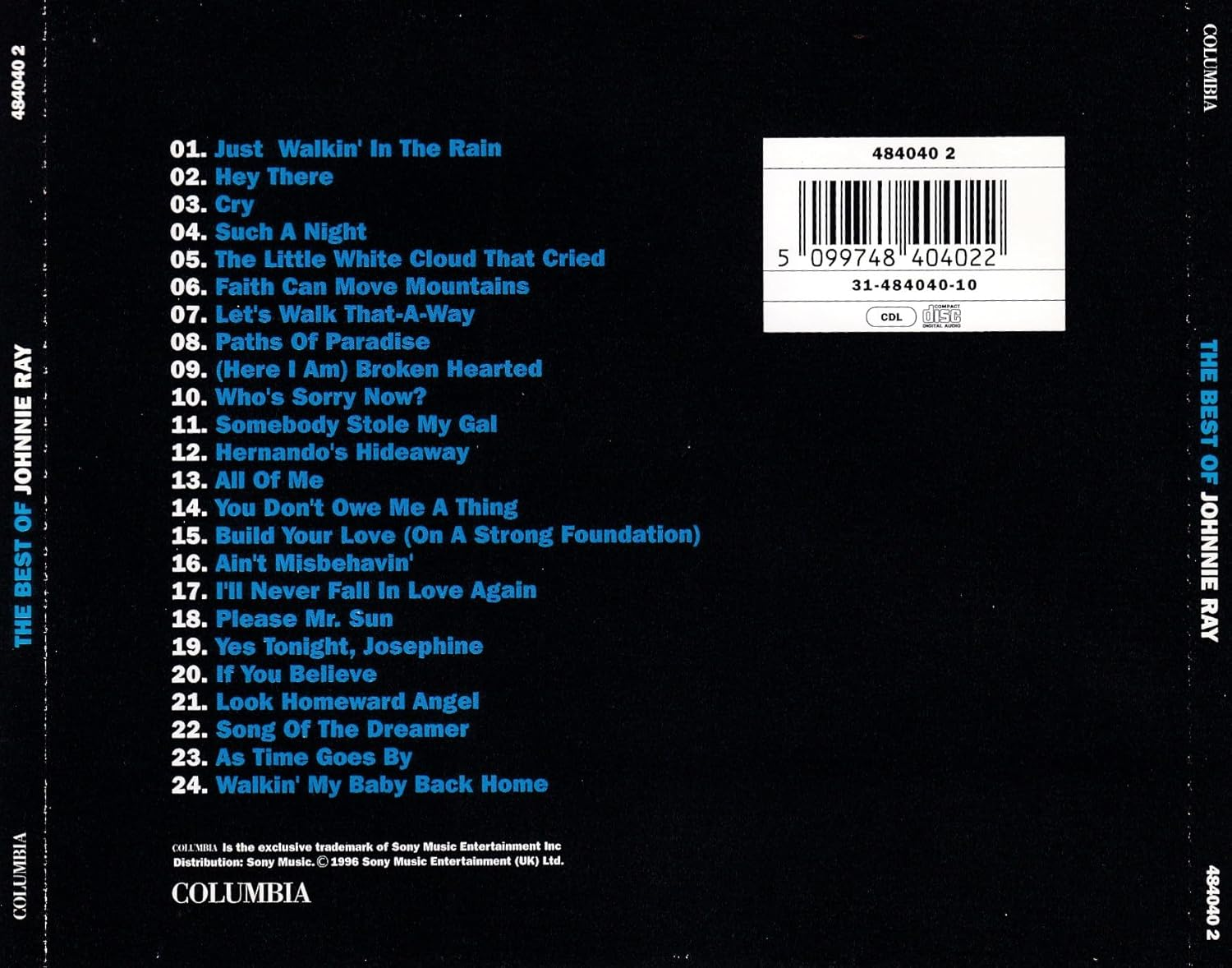 Best of Johnny Ray image number 1