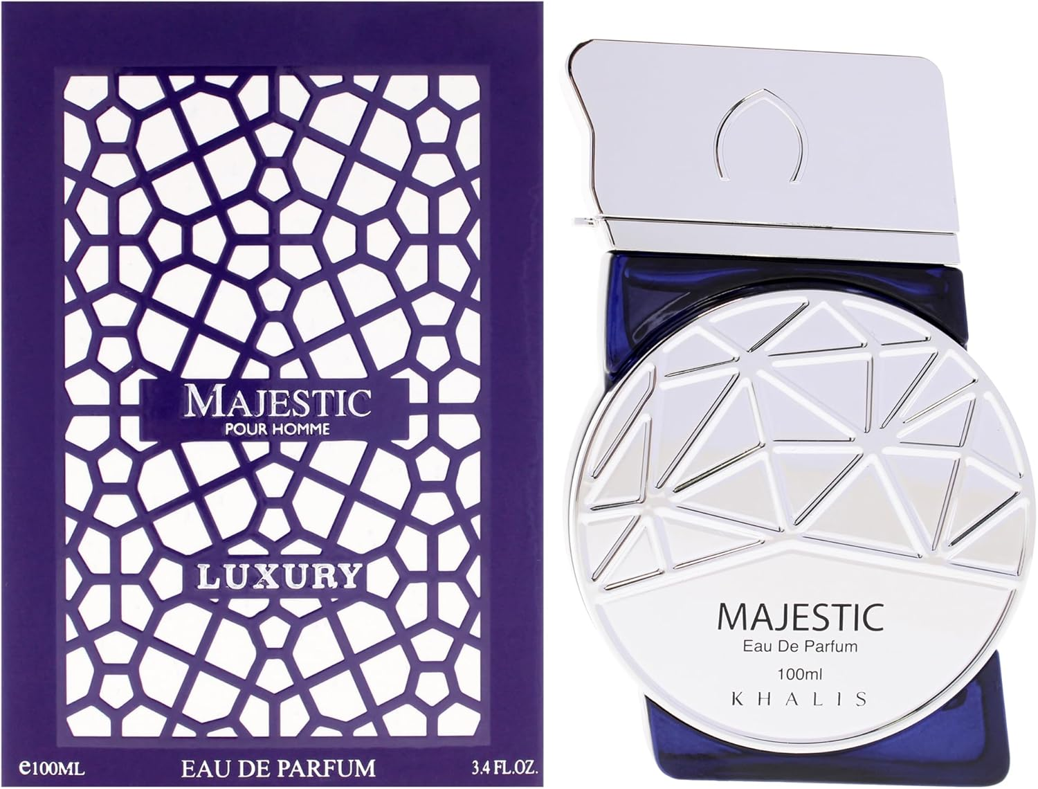 Luxury Collection - Majestic by Khalis for Men - 3.4 Oz EDP Spray image number 3
