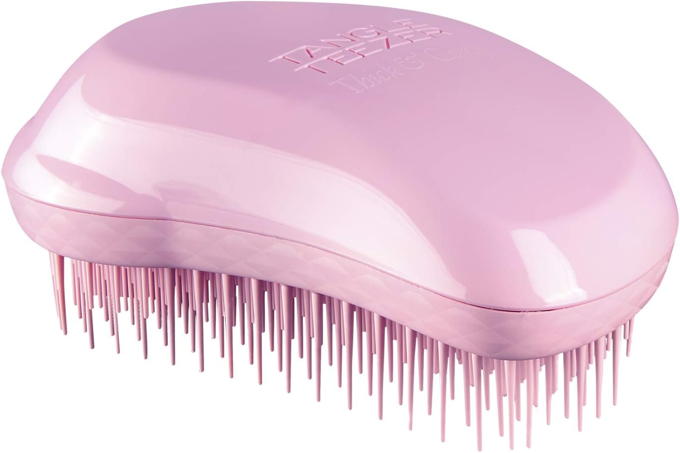 Tangle Teaser, the Original Hard & Volume, Dusty Pink - Normal, Apricot Frost image number 4