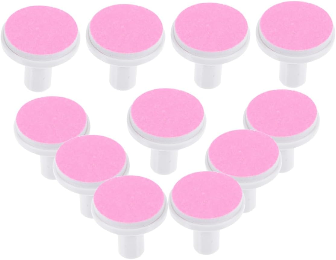 CANIGHT 24Pcs Electric Nail File Trimmer Replacement Heads Adult Nail Grinding Heads image number 5