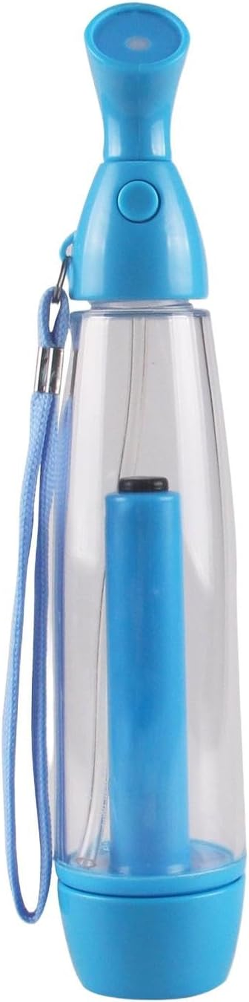 Oshhni Summer Mister Spray Bottle Personal Cooling Device Compact Portable with Carrying Loop Pump Mister Misting Sprayer for Travel, White