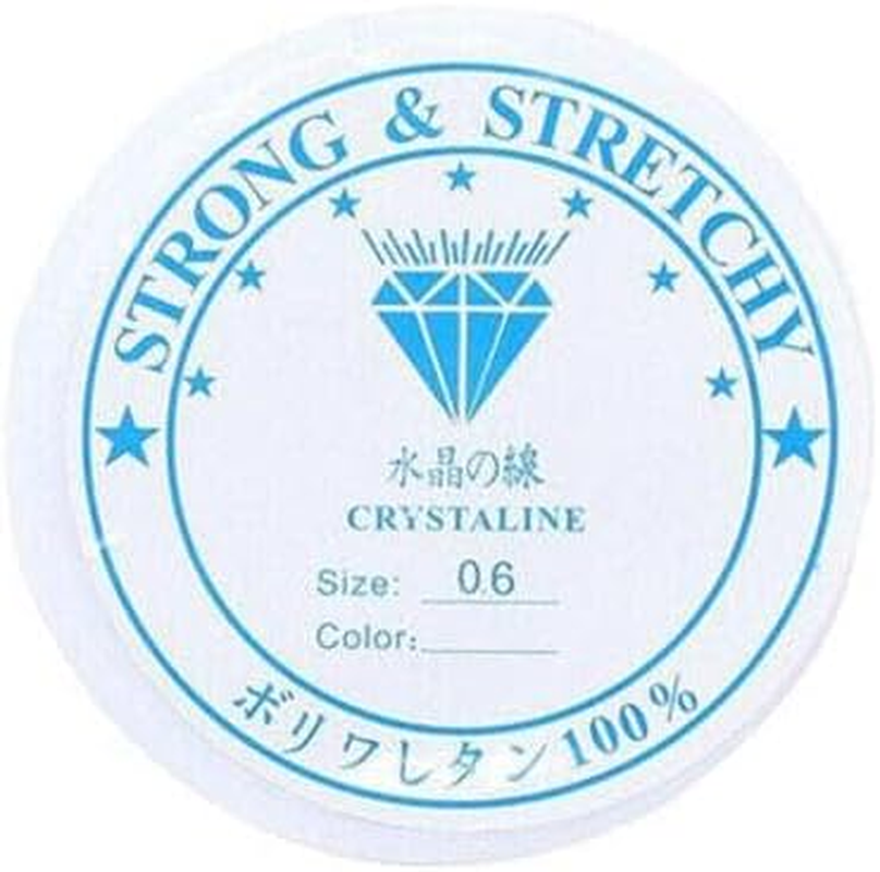 AIMALL Super Stretch Elastic Cord String Beading Crystal Line DIY Jewelry Bracelet Rope 0.6 MM image number 2