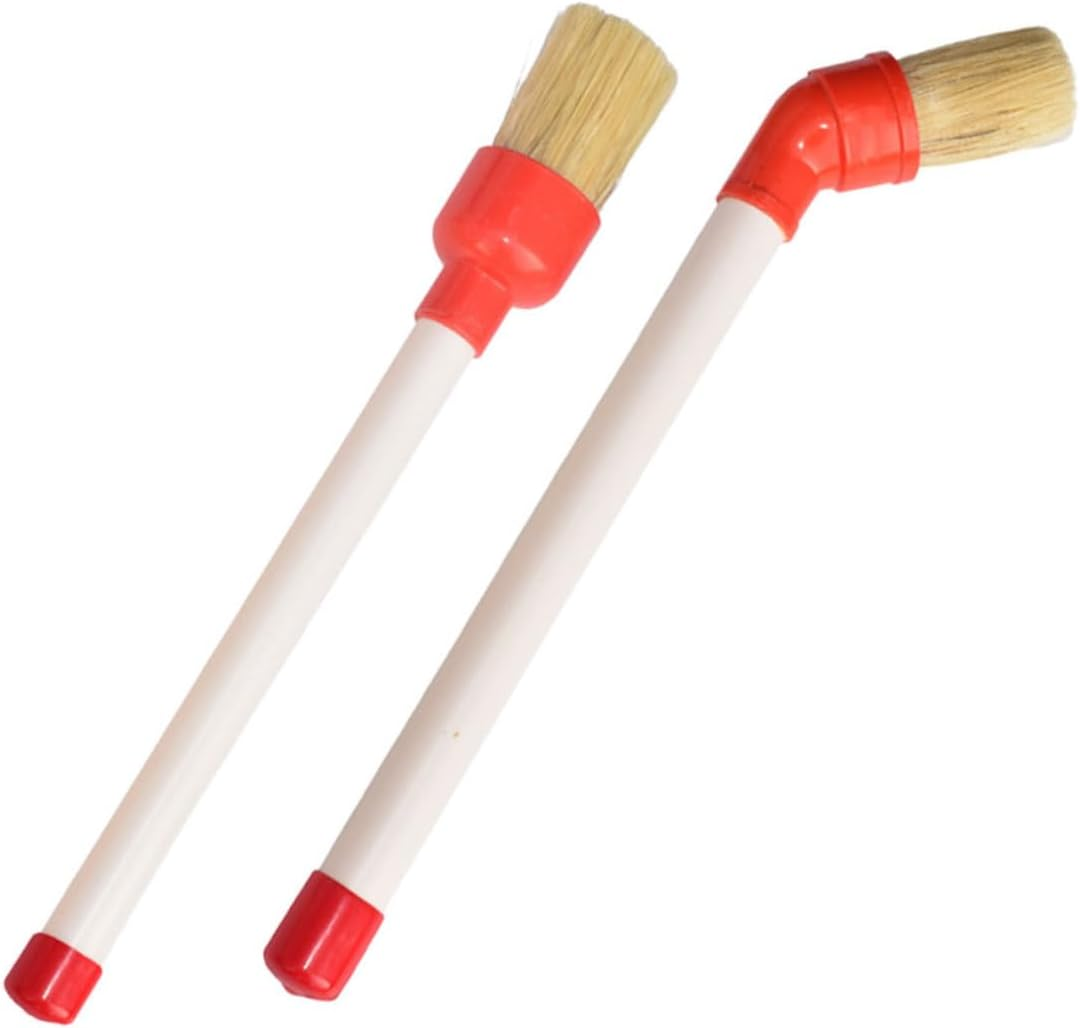 MUSISALY 2Pcs Car Tire Grease Brushes with Soft Bristles Automotive Wheel Cleaning Brush for Vehicle Tire Maintenance and Detailing Versatile Scrubbing Tool for All Tyres image number 6