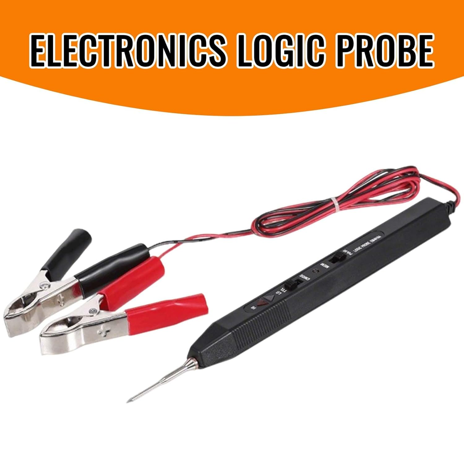 Electronics Logic Probe Tester - Automotive Pulse Signal Detector, No External Power Required for Levels High Low Capture image number 5