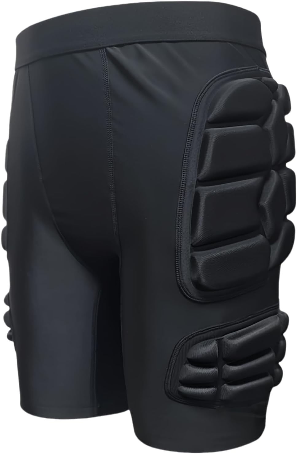 Topeter Goalkeeper Armor Shorts, Protective Padded Soccer Goalie Undershorts, Goalkeeper Sliders Compression Sliding Shorts