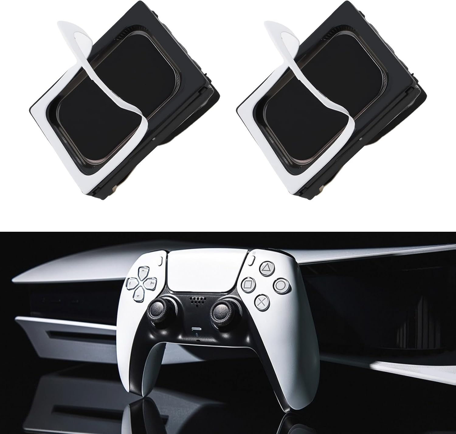 Ecsing 2Pcs Controller Internal Speaker Compatible with Sony Compatible with Playstation 5 image number 4